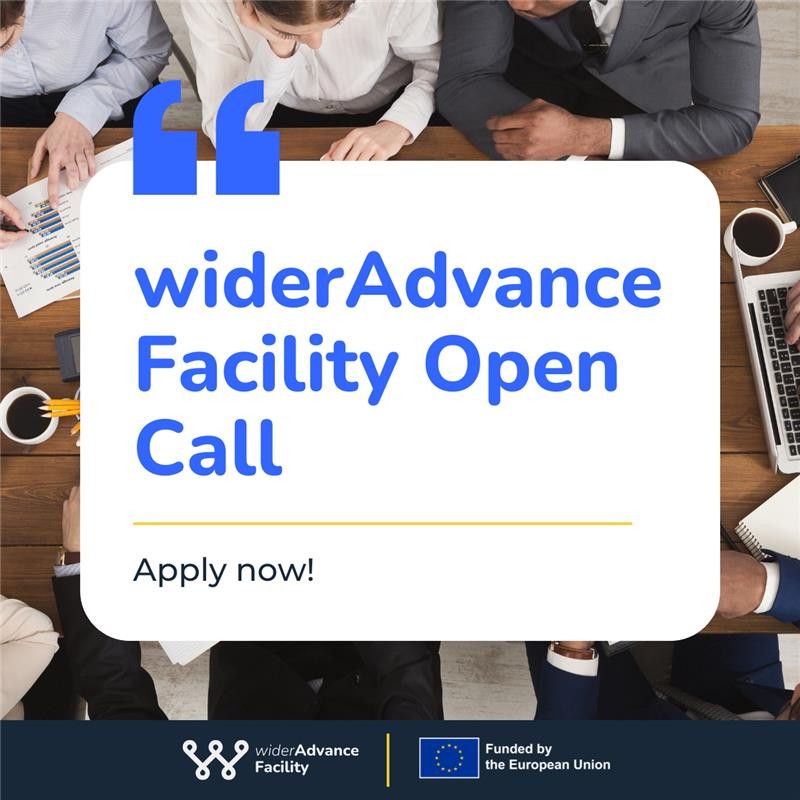 widerAdvance Facility Open Call: Bring your research results closer to impact 